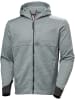 Helly Hansen Fleecejacke/Fleecepullover "Tech Hooded Midlayer" in Grau