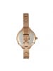 Bertha Madison Armbanduhr mit Sonnenmuster in Rose Gold