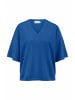 Hessnatur Hessnatur Pullover Oversize aus reiner Bio-Merinowolle in kobalt