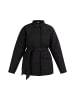 DreiMaster Vintage Damen Baumwolljacke Mit Leichter Wattierung in Schwarz