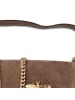 Toscanto Leder Umhängetasche Toscanto Tasche taupe, beige ca. 19cm