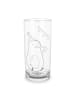 Mr. & Mrs. Panda Glas Avocado Geburtstag ohne Spruch in Transparent