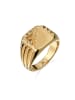 KUZZOI Ring 925 Sterling Silber in Gold gravierbar