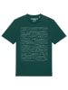 wat? Apparel T-Shirt Doodle Cats in Dunkelgrün