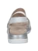 Caprice Sandalen in white/silver
