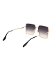 Trussardi Damen Sonnenbrillen Quadrat Schwarz
