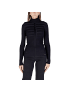 Morgan de Toi Schwarz Viskose Rollkragenpullover