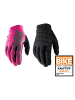BASIL Brisker Women's Cold Weather Gloves Neon Pink/Black - warmer