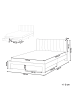 Beliani Doppelbett LONZAC in Beige - (W) 125 x (H) 90 x (L) 208 cm