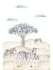 A.S. Création Leinwandbild Canvas Safari Squad Beige