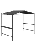 Outsunny Pavillon 277L x 149B x 230H cm Dunkelgrau