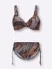 WITT WEIDEN Bikini in schwarz-terra-bedruckt