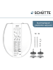 Franz Joseph Schütte Duroplast WC-Sitz WHITE, PREMIUM, mit Absenkautomatik und Schnellverschluss