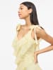 Vila Maxikleid in Pastel Yellow