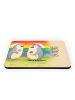 Mr. & Mrs. Panda Magnet Pinguine Lesbian Pride Design mit Spruch in Weiß