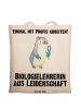 Mr. & Mrs. Panda Shopping Tasche Biologielehrerin Leidenschaft m... in Creme