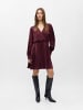 Object Midikleid in Mauve Wine