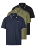 Mustang Poloshirt Mustang Pablo 3er Pack in Mehrfarbig