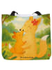 Mr. & Mrs. Panda Schultertasche Fuchs Mama Design ohne Spruch in Weiß
