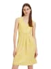 Betty Barclay Shirtkleid ohne Arm in Beige/Yellow