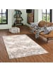 Pergamon Designer Teppich Moderne Orient Vintage Klassik in Anthrazit Beige