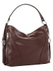 Samantha Look Handtasche echt Leder in braun