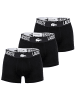 Lacoste Boxershort 3er Pack in Schwarz