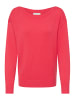 ICHI Strickpullover langarm IHSELLA Loose fit in Teaberry