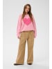SAINT TROPEZ Strickpullover PariaSZ Lockere Passform in Bonbon