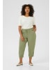 KAFFE curve Caprihose KCmille Regular fit in Oil Green