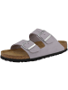 Birkenstock Pantolette Arizona Nubukleder Weichbettung schmal in lila