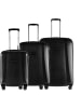 Epic GTO 5.0 4 Rollen Kofferset 3-teilig mit Dehnfalte in frozenblack