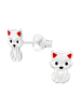 schmuck23 Silber-Ohrringe 925 Fuchs 0,7 cm x 0,8 cm