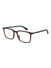 Polaroid Männer Optische Fassungen Rechtwinklig Braun
