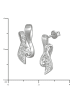 SilberDream Ohrringe Silber 925 Sterling Silber Schleife Ohrstecker