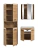 ebuy24 Badmöbelset Ice Eiche 135 x 46 cm
