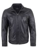 redpoint Lederjacke Neuseeländisches Lammnappa in Navy-Anthrazit