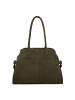 FREDs BRUDER Softly Schultertasche Leder 40 cm forest green