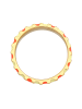 Elli Ring 925 Sterling Silber in Orange