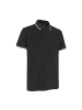 IDENTITY Polo Shirt stretch in Schwarz