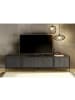 CALICOSY TV-Möbel CITY in Schwarz - (W) 205  x (H) 48  x (L) 40  cm