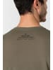 super.natural Merino T-Shirt in braun