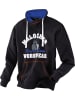Uncle Sam Sweatshirt in schwarz/marine/orange in schwarz/marine/orange