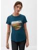 QS T-Shirt kurzarm in Petrol