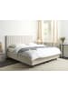 Beliani Doppelbett CASTELLAN in Beige - (W) 180 x (H) 120 x (L) 216 cm
