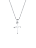 Elli Halskette 925 Sterling Silber Kreuz in Silber