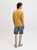 Jack & Jones Gestricktes Polo in Sahara Sun