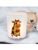 Mr. & Mrs. Panda Balkon Windlicht Kuh  Pommes ohne Spruch in Transparent