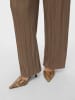 Vero Moda Plisseehose in Walnut