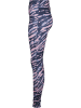 Urban Classics Leggings in darkshadow/pink